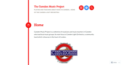 Desktop Screenshot of camdenmusicproject.com